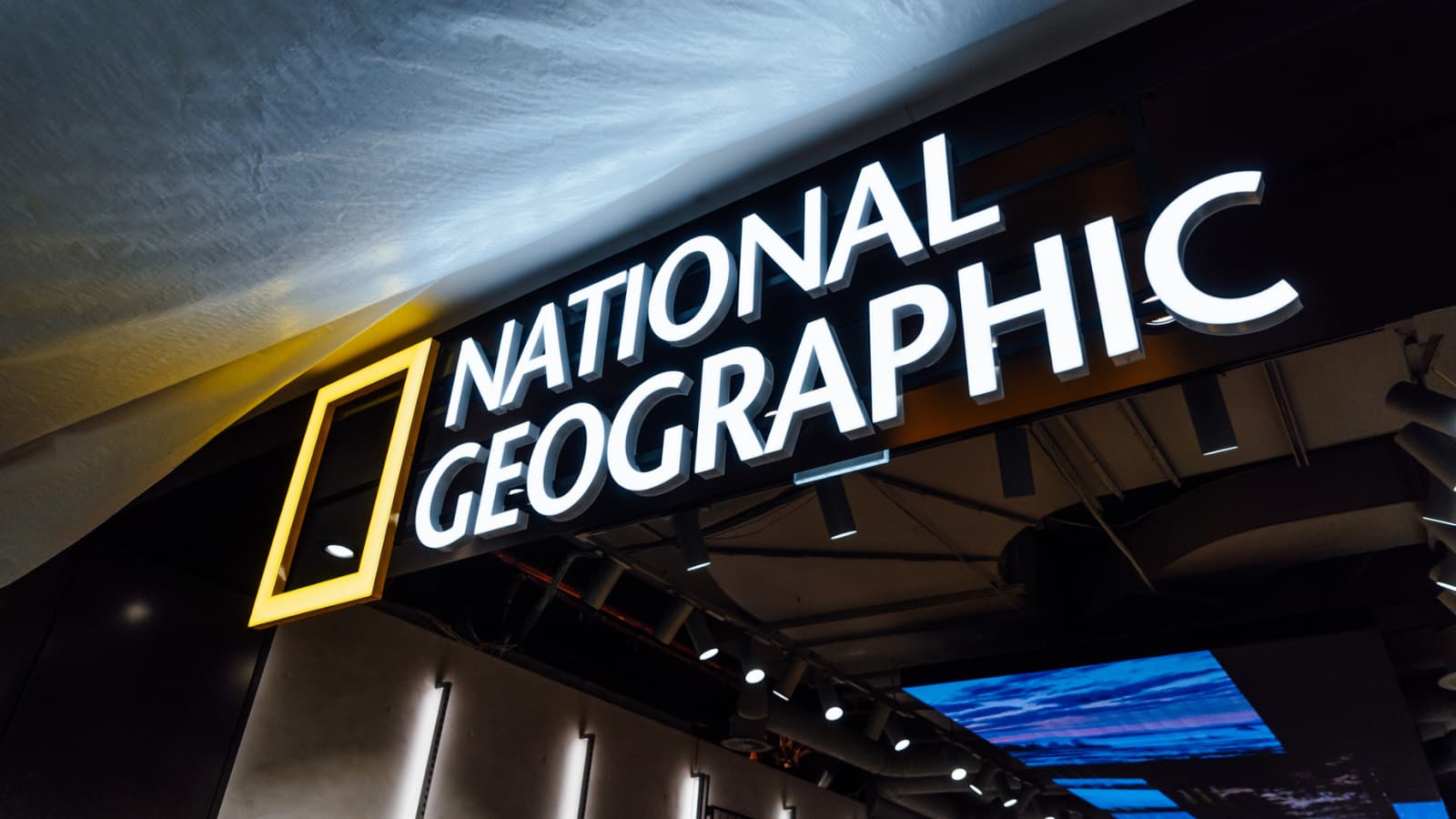 National Geographic Sign