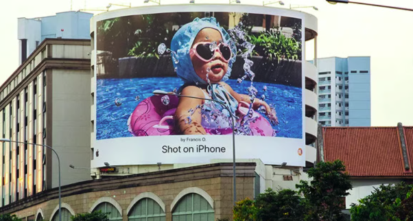 apple digital marketing shot on iphone campaign