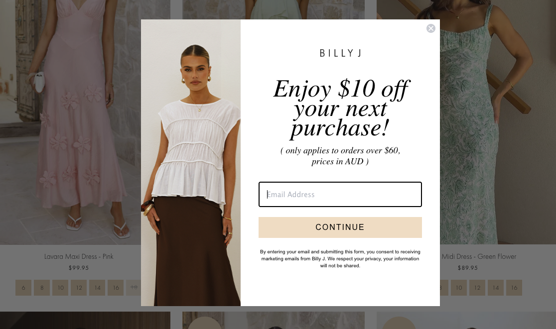 Billy J digital marketing offer 