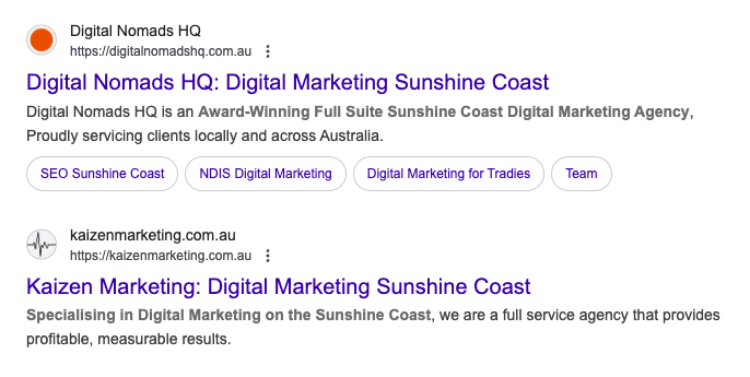 SEO makes your business appear organically in search engine results