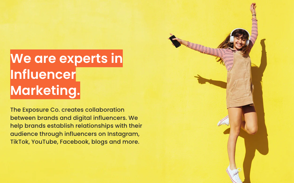 the exposure co influencer marketing agency